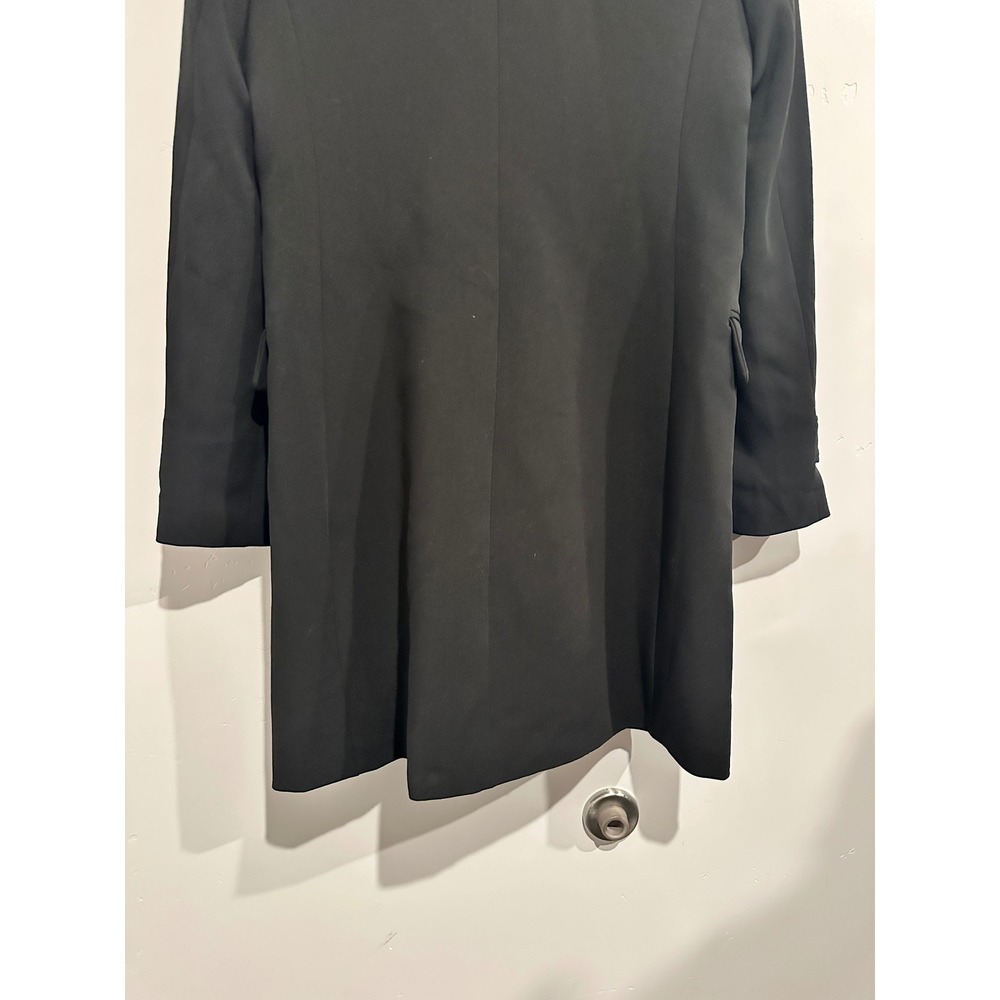 L'Agence Marianna Long Blazer Coat in Black Size 6 - Picture 13 of 16